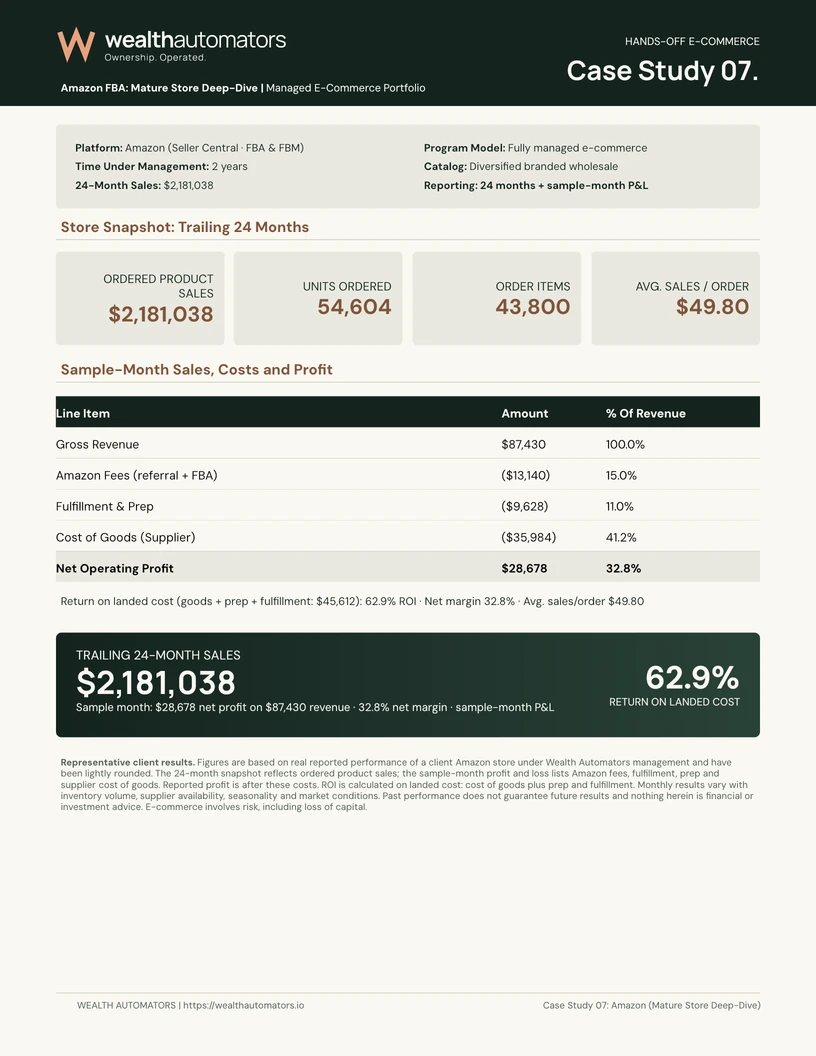Amazon case-study report